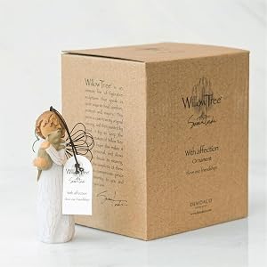 With affection angel ornament, with hangtag and box