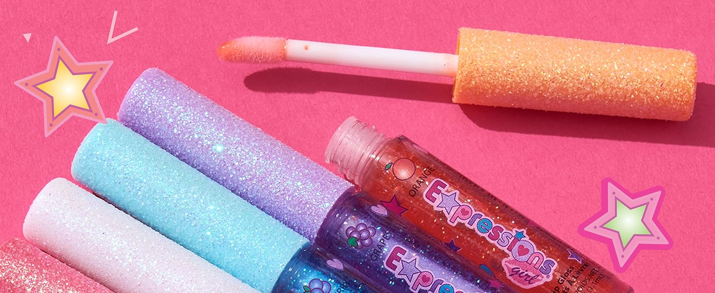 fruity lip gloss collection
