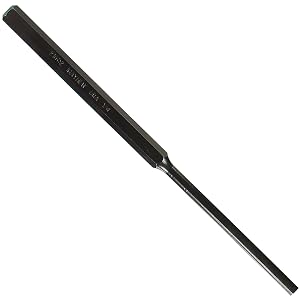Mayhew Pro 21502 1/4-Inch Black Oxide Extra-Long Pin Punch
