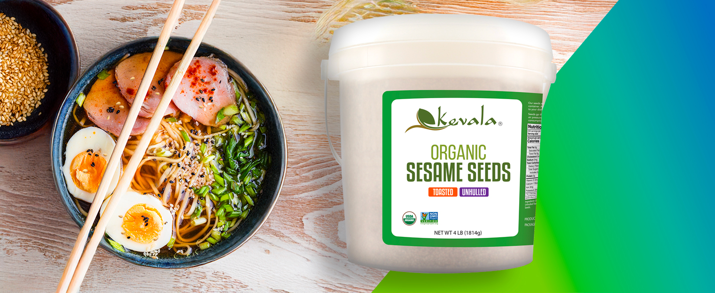 kevala toasted sesame seeds