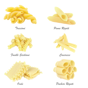 short italian pasta cuts