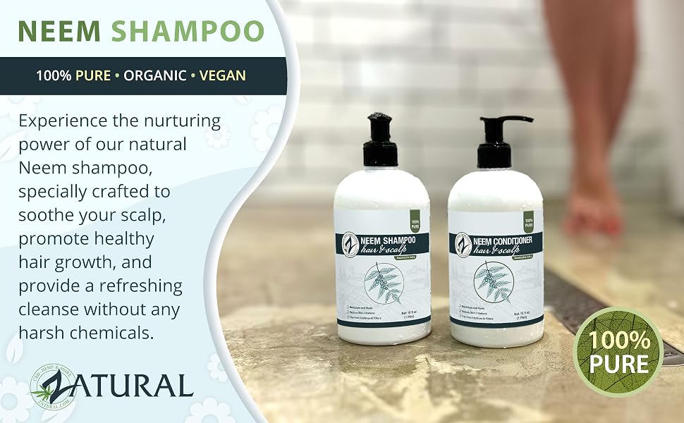 Zatural Neem Shampoo 16oz