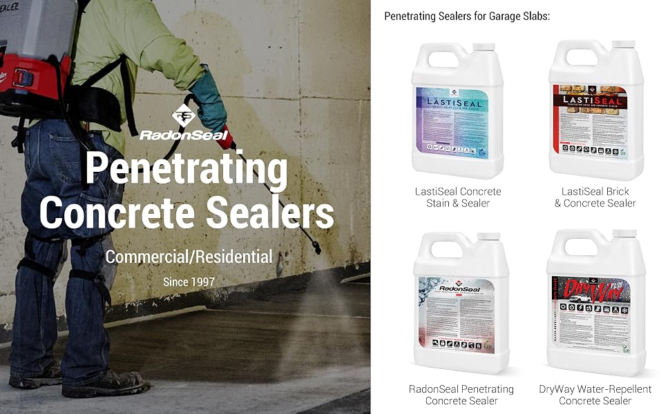 concrete sealer, concrete sealers, clear sealer, garage floor sealer, efflorescence, moisture sealer