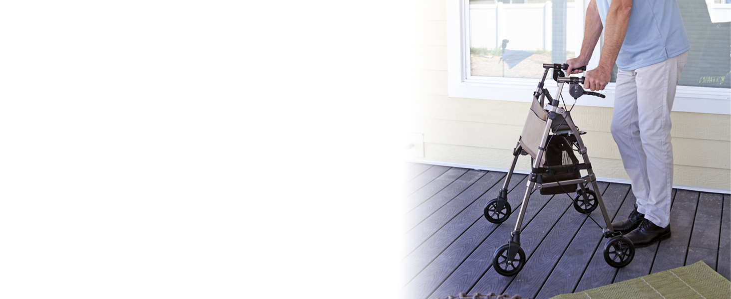 signature life elite travel walker folding traveling collapsible walker rollator lightweight