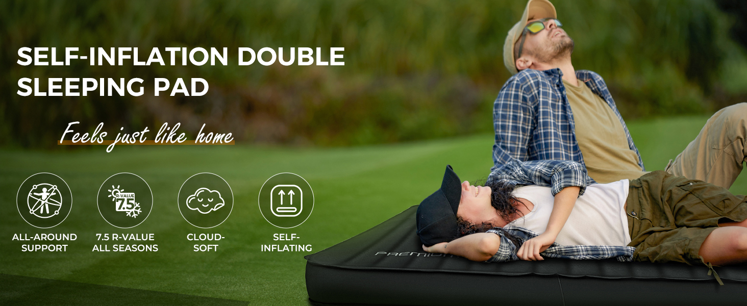 self-inflating sleeping pad