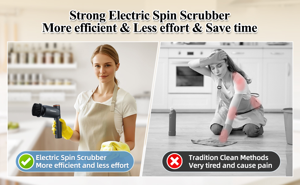electric spin scrubber electric scrubber for cleaning shower scrubber