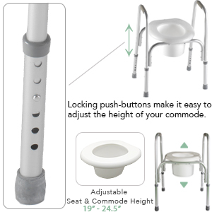 PCP 7007-W Adjustable Height