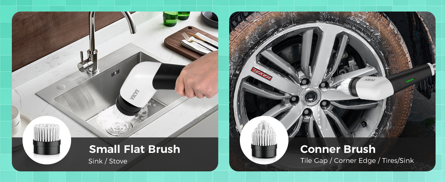 Electric Spin Scrubber Brush
