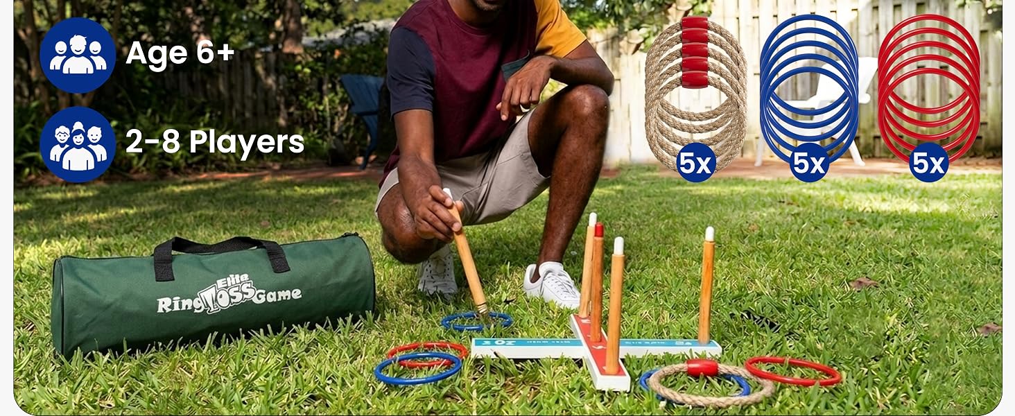 Ring toss for kids