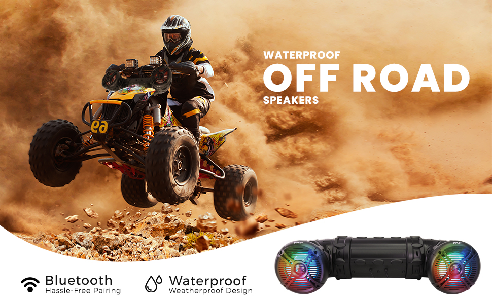 Off Road Speaker, Pyle Off Road Speaker, Off road speakers, Waterproof Off Road Speakers