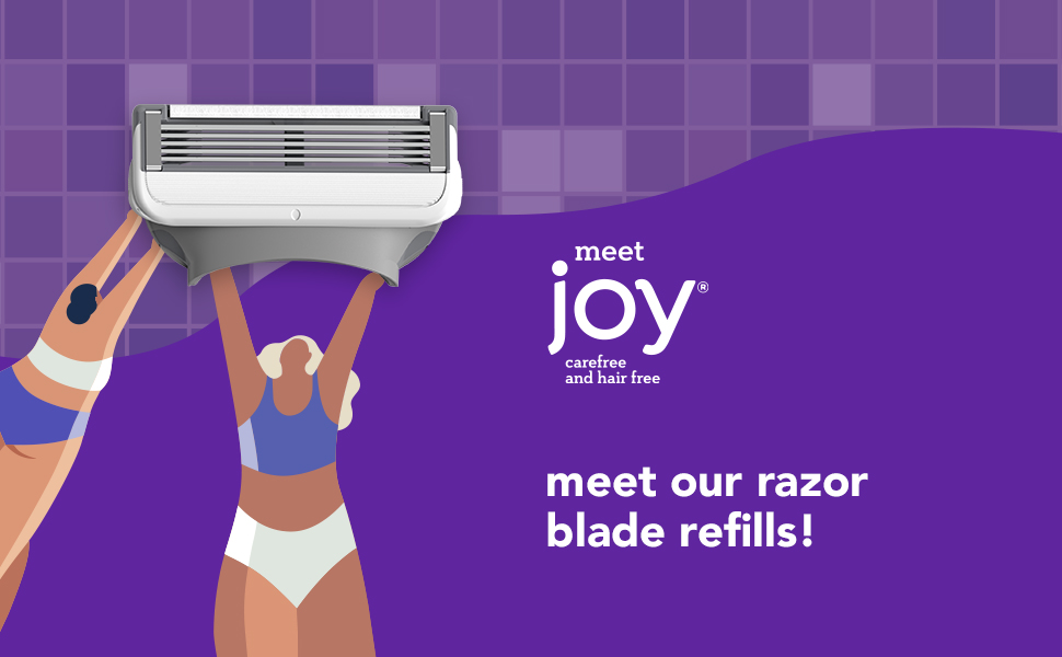 meet our Joy blade refills