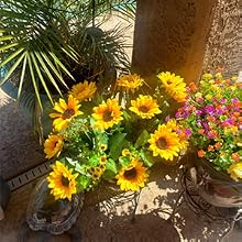 artificial sunflowers