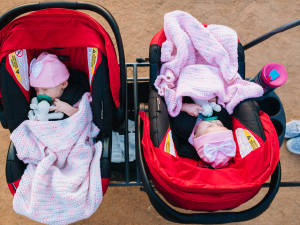 twin car seat stroller
