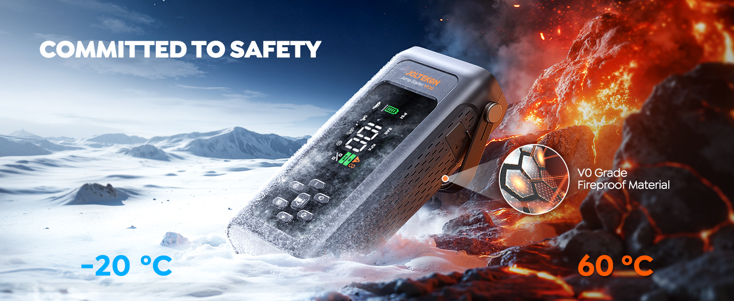car battery charger jump starter