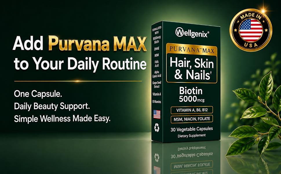 add purvana max to your daily routine