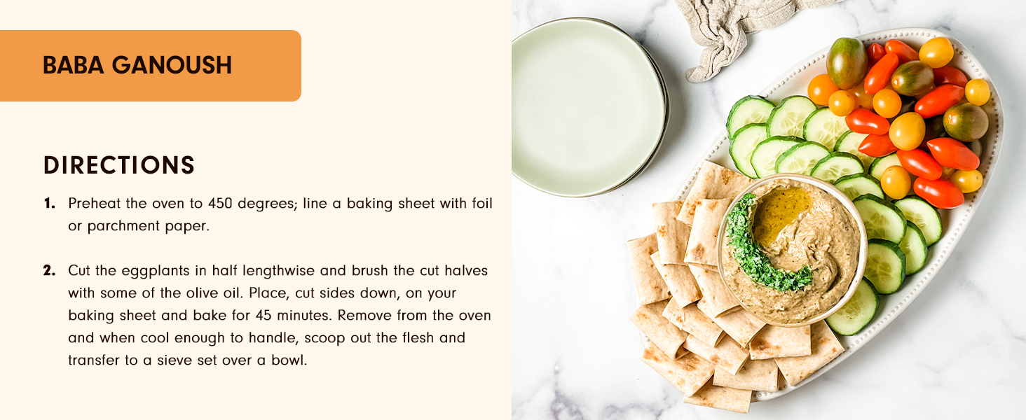 Joyva Baba Ganoush Recipe Directions
