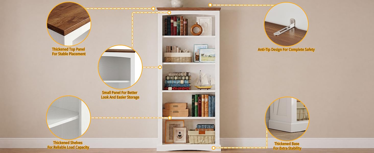 bookcase white