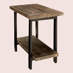 Image of bedroom side table.