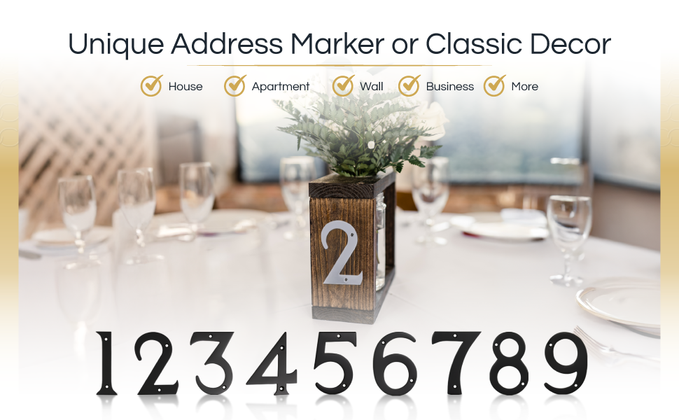 house numbers