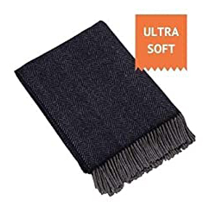 this long-lasting blanket is perfect for cuddling up in! Merino wool comes from merino sheep