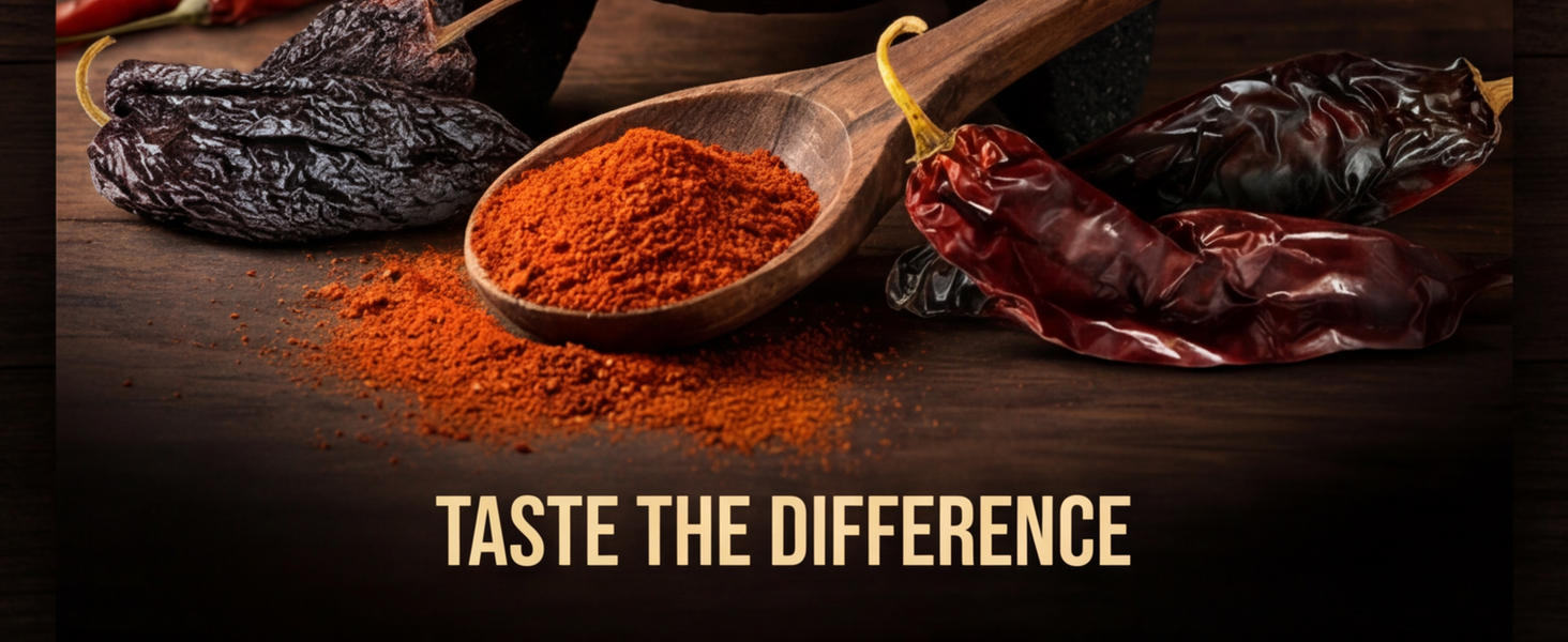 Ancho, Guajillo, Arbol Chile