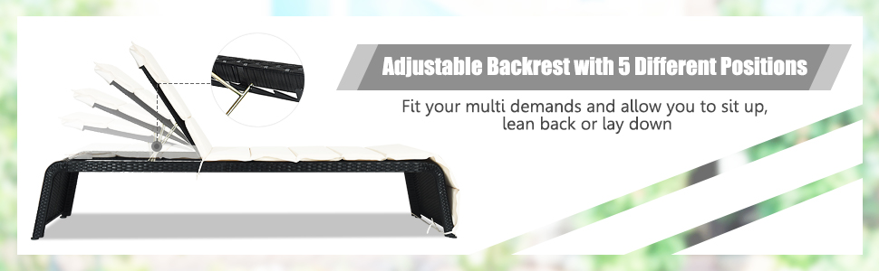 wicker outdoor chaise