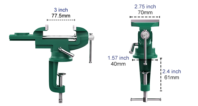 table clamp home vise clamp-on vise clamping