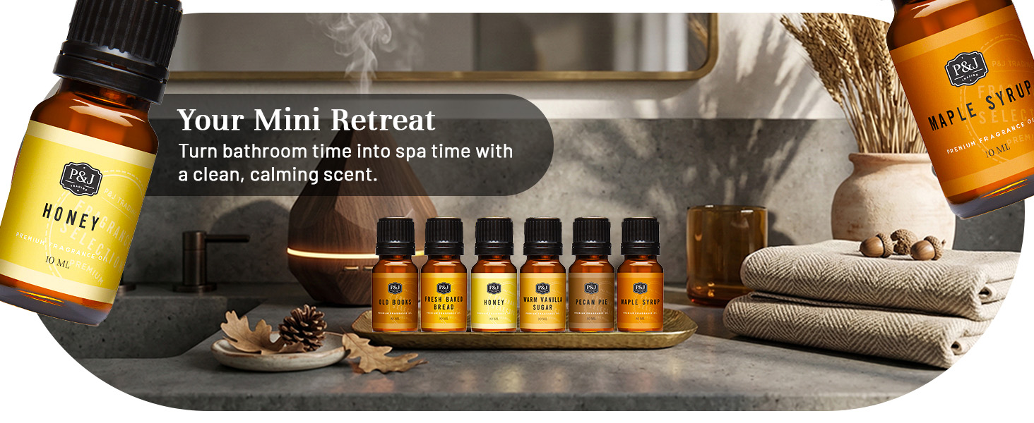 Fragrance Oils for Diffusers for Home Spice Set Fragrance Scents for Candle Making