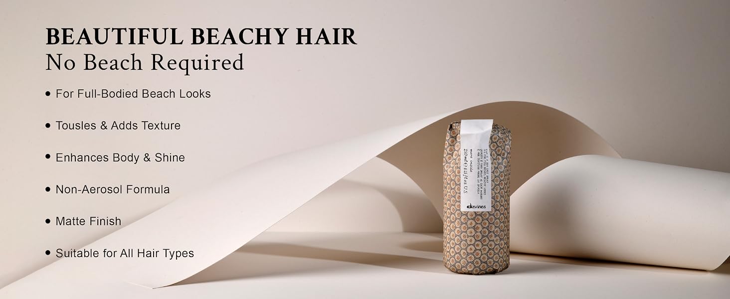 Davines This Is A Sea Salt Spray Beach for Hair Waves Texturizer Seasalt Product Treatment Haircare