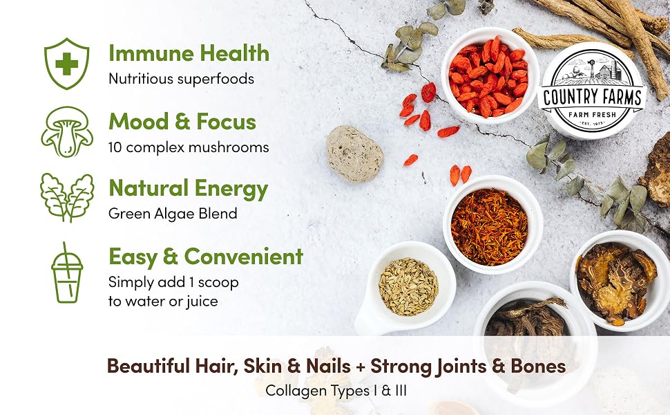 immune support relax mood natural energy beautiful hair