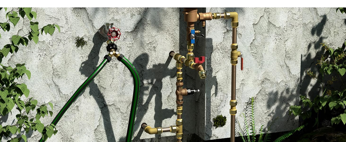 spigot valve;frost free sillcock;outside shut off valve;pex male adapter;pex ball valve;pex coupling
