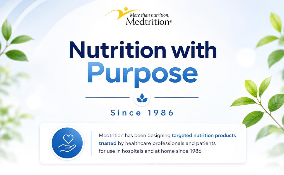 Nutrition with a purpose since 1986