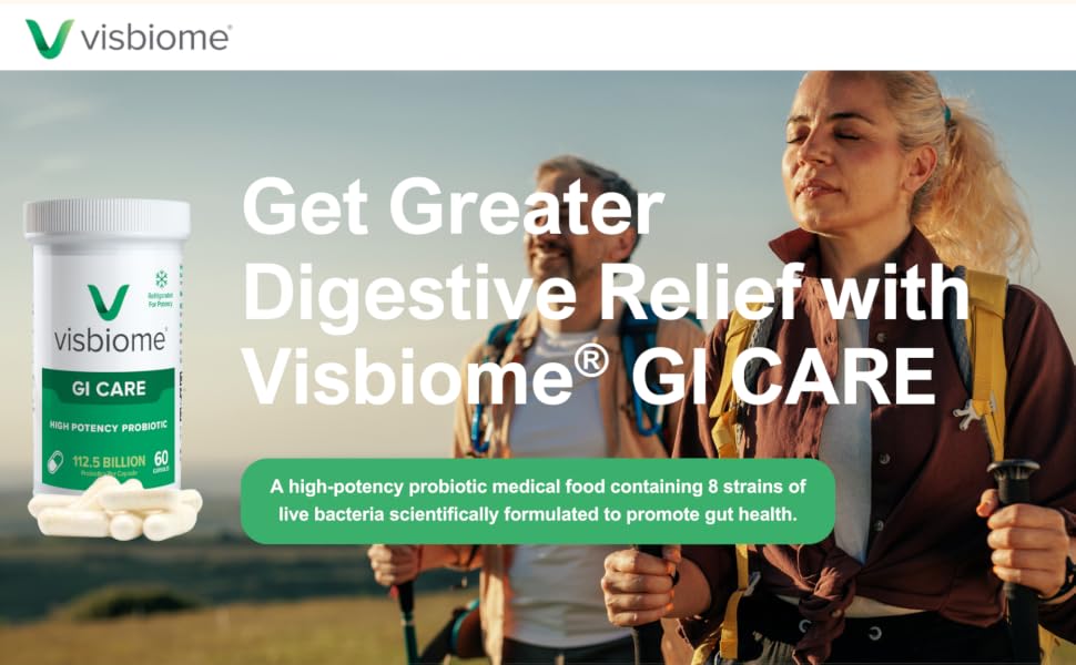 Get Greater Digestive Relief with Visbiome GI Care