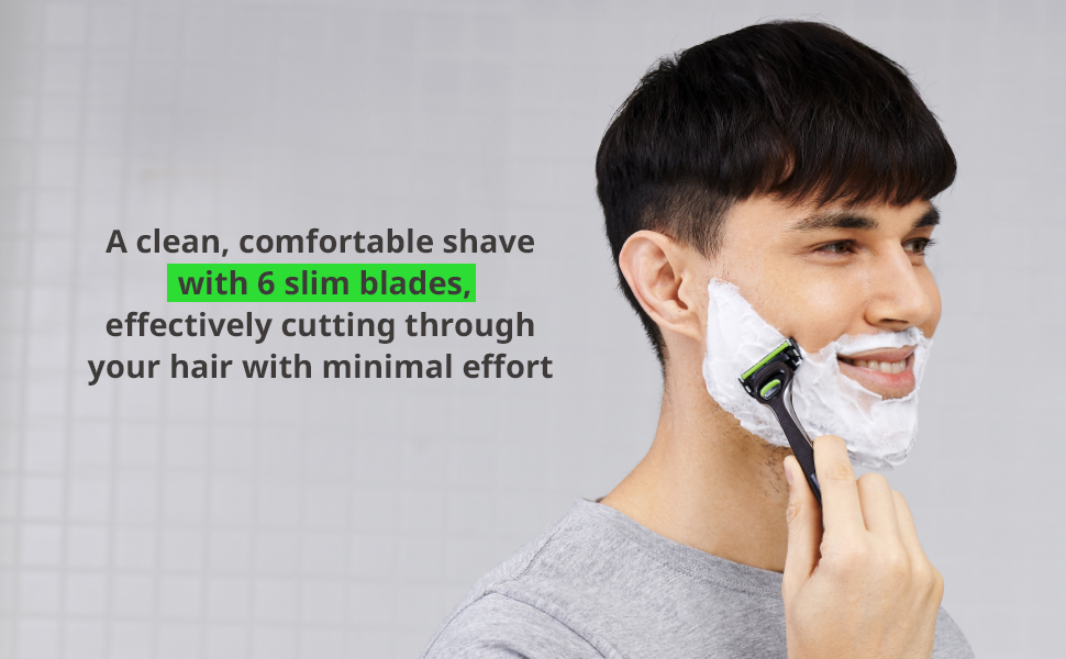 Pace 6 Pro: Clean, Comfortable Shave