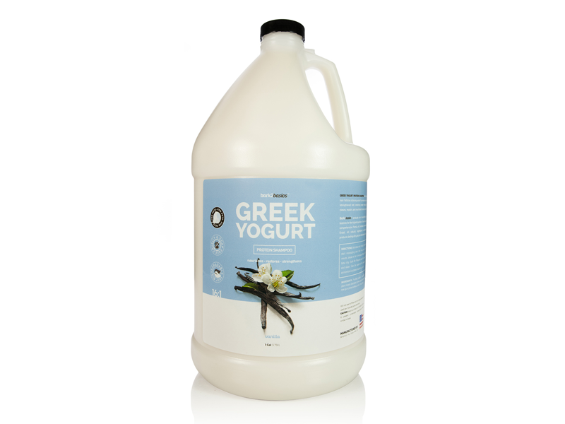 bark2basics vanilla greek yogurt pet shampoo 1 gallon for dogs cats puppy grooming concentrate bulk