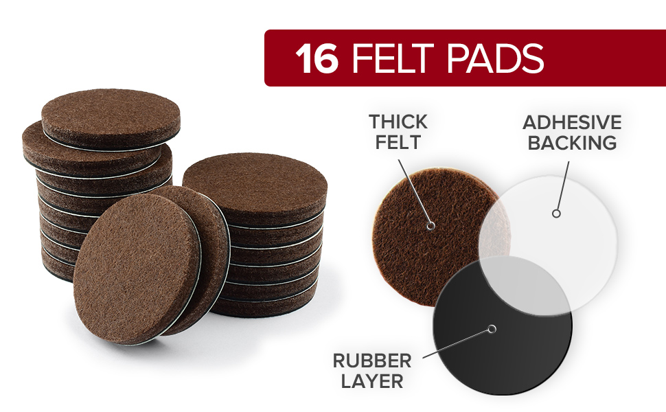 Felt pads