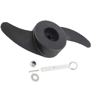 NovelBee 2 Blade Electric Trolling Motor Outboard Propeller,Power Prop Kit