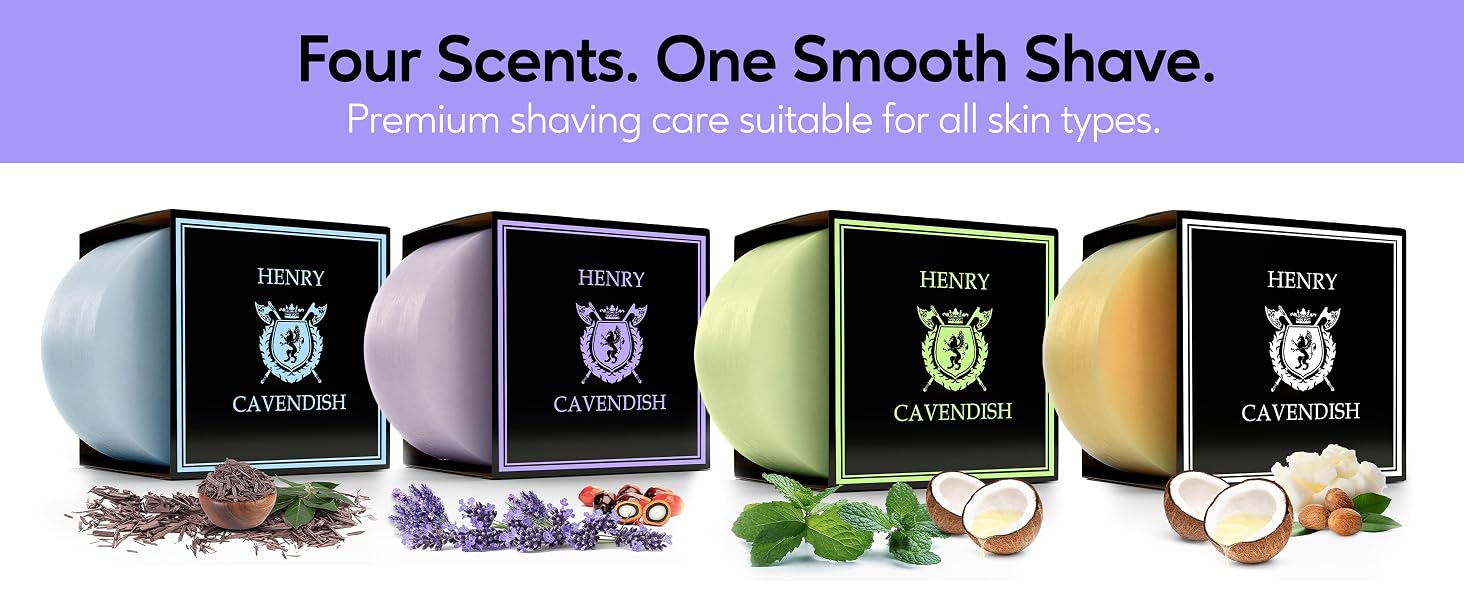 razor blade smooth glide shea butter shaving soap bar puck for moisturizing sensitive skin care