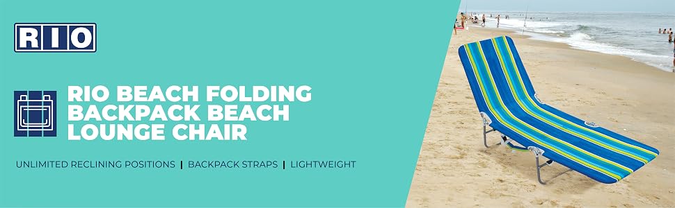 backpack beach chair lay flat folding lounger