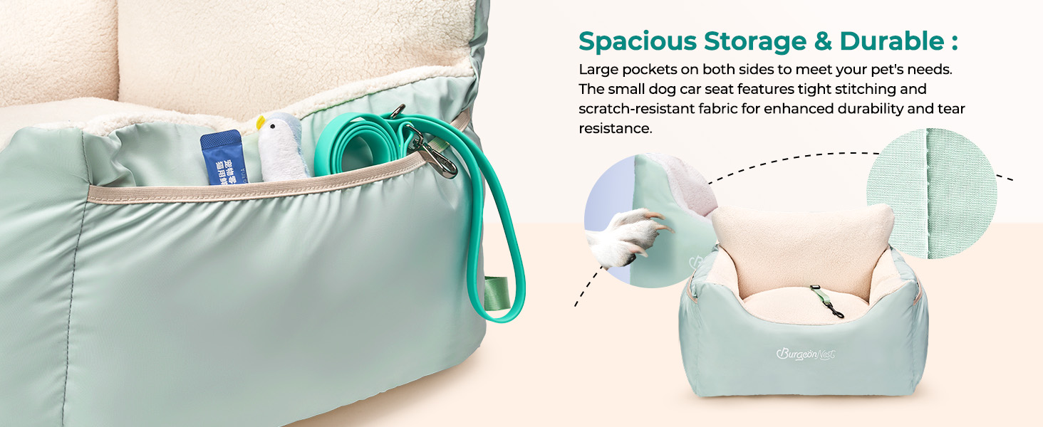Two Side Large Big Pockets Storage Durable Scratch-resistant