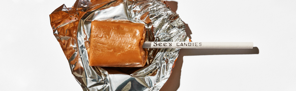 Photo of Unwrapped Butterscotch Lollypop