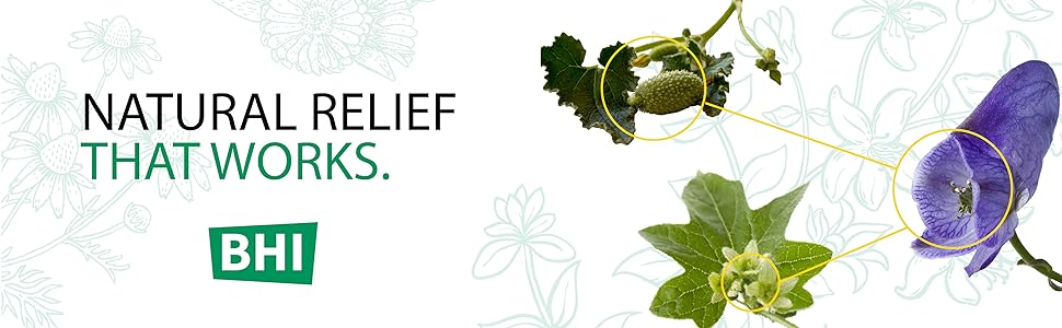 natural homeopathic ingredients