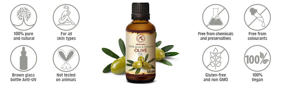 100 % Pure and Natural Olive oil