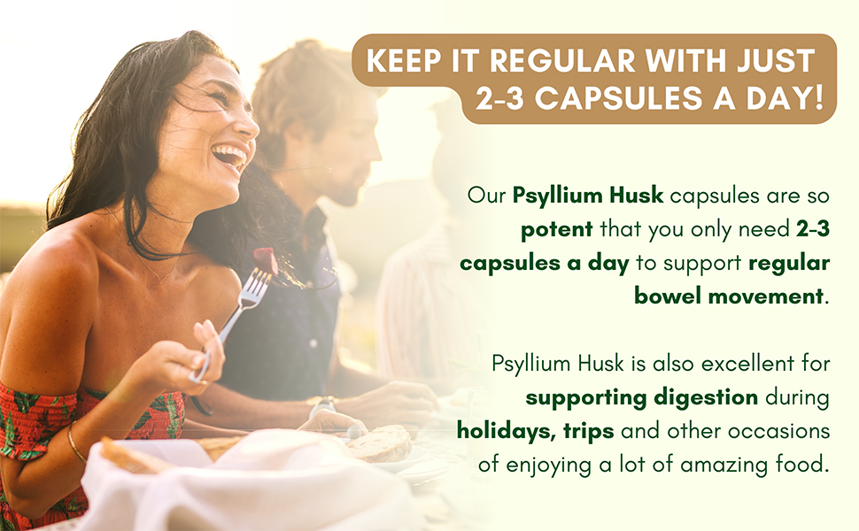 psyllium husk keep it regular bowel movement digestion support