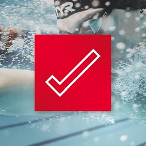 Image of red checkmark with text reading streamlined.
