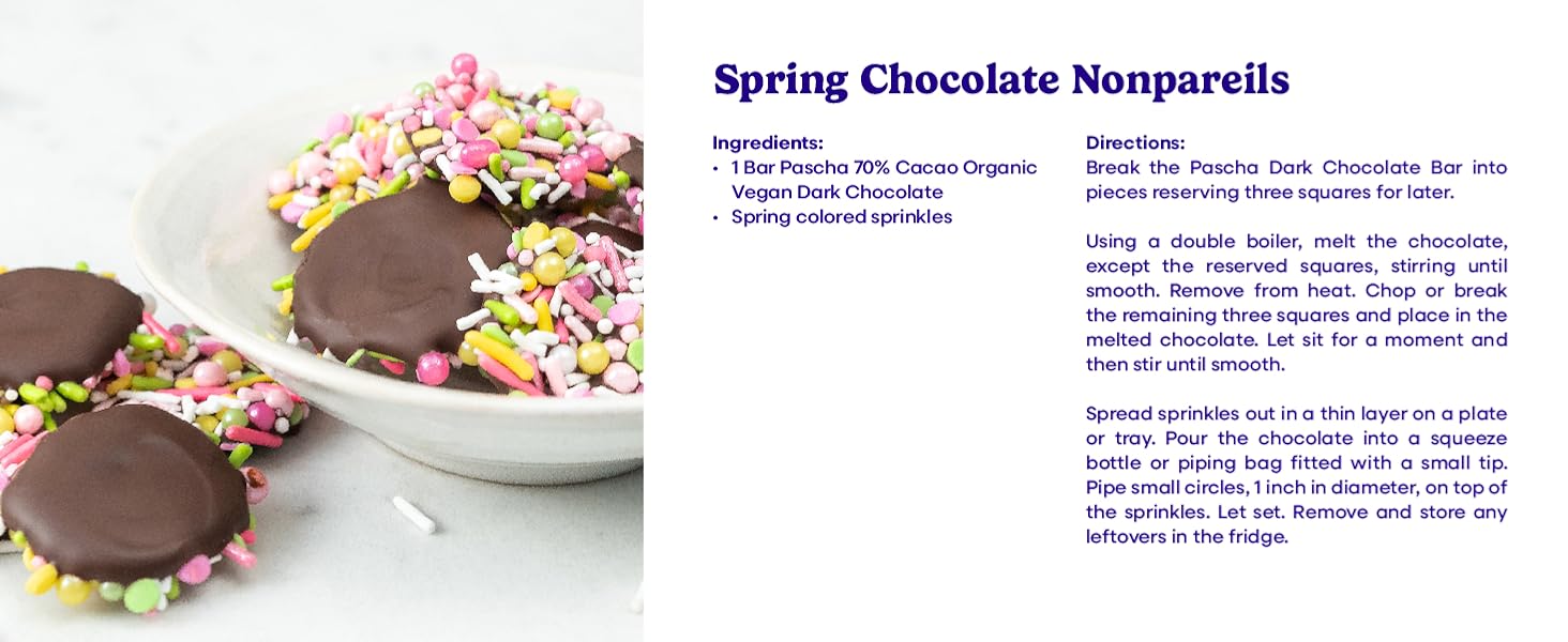 Spring Chocolate Nonpareils