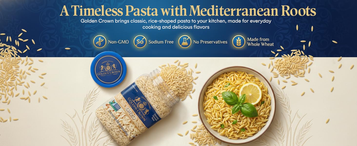 golden crown Orzo pasta