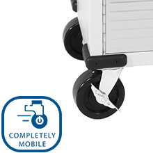 mobile storage cabinets wheels movable storage pantry with doors and shelves