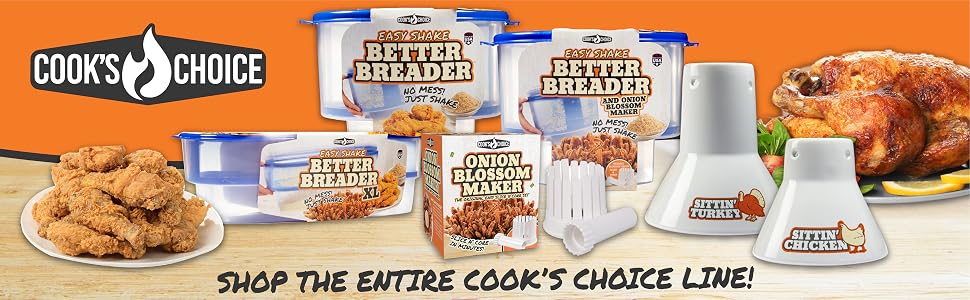 shop the entire cooks choice line!