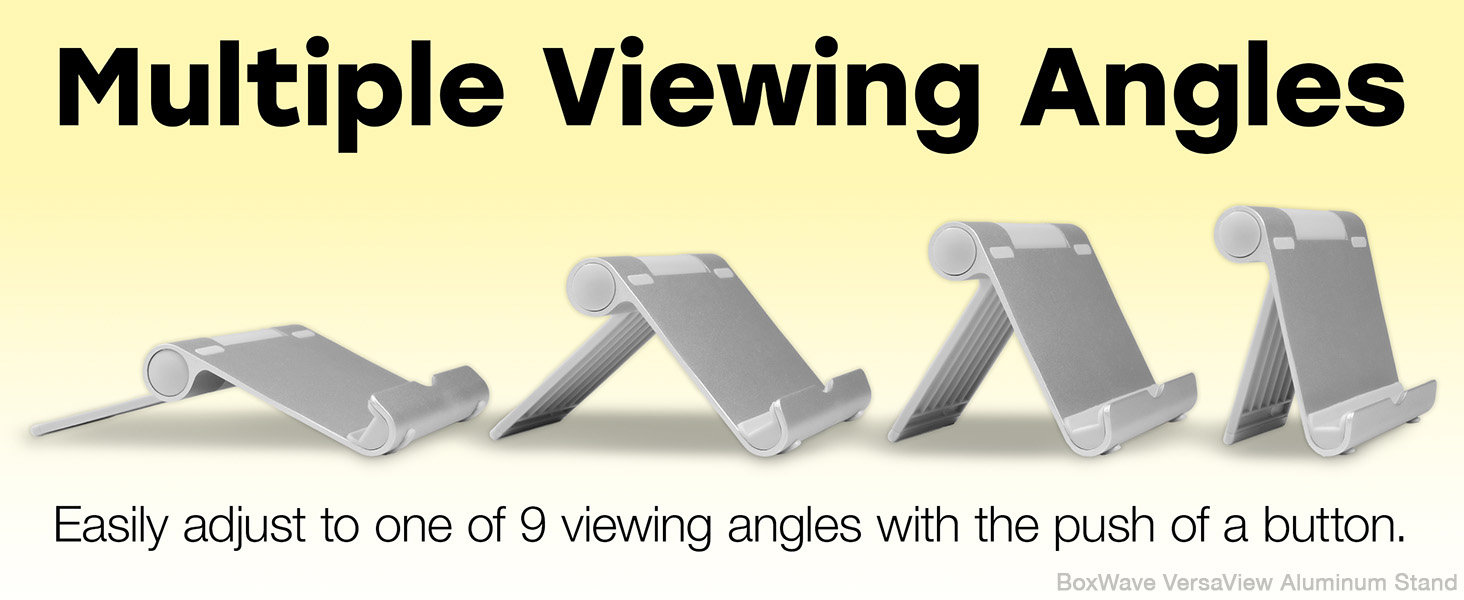 Multiple Viewing Angels - Easily adjust to one of 9 viewing angles with the push of a button